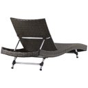 Ver imagem 4 de 2 Espreguiçadeiras Bona e Mesa Grécia com Chaise em Alumínio - Piscina, Jardim, Área - Trama Origina