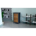 Ver imagem 4 de Mesa de Cabeceira 4 Gavetas Amélia Cinza