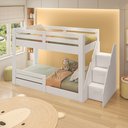 Ver imagem 3 de Beliche Montessoriano Star Plus com Grade Casatema MadeiraOriginals Branco