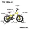 Bicicleta Infantil Dino Neon A16 com Garrafinha TK3 Track - 2