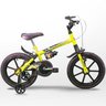 Bicicleta Infantil Dino Neon A16 com Garrafinha TK3 Track - 1