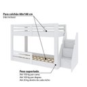 Ver imagem 6 de Beliche Montessoriano Star Plus com Grade e Escada Casatema MadeiraOriginals