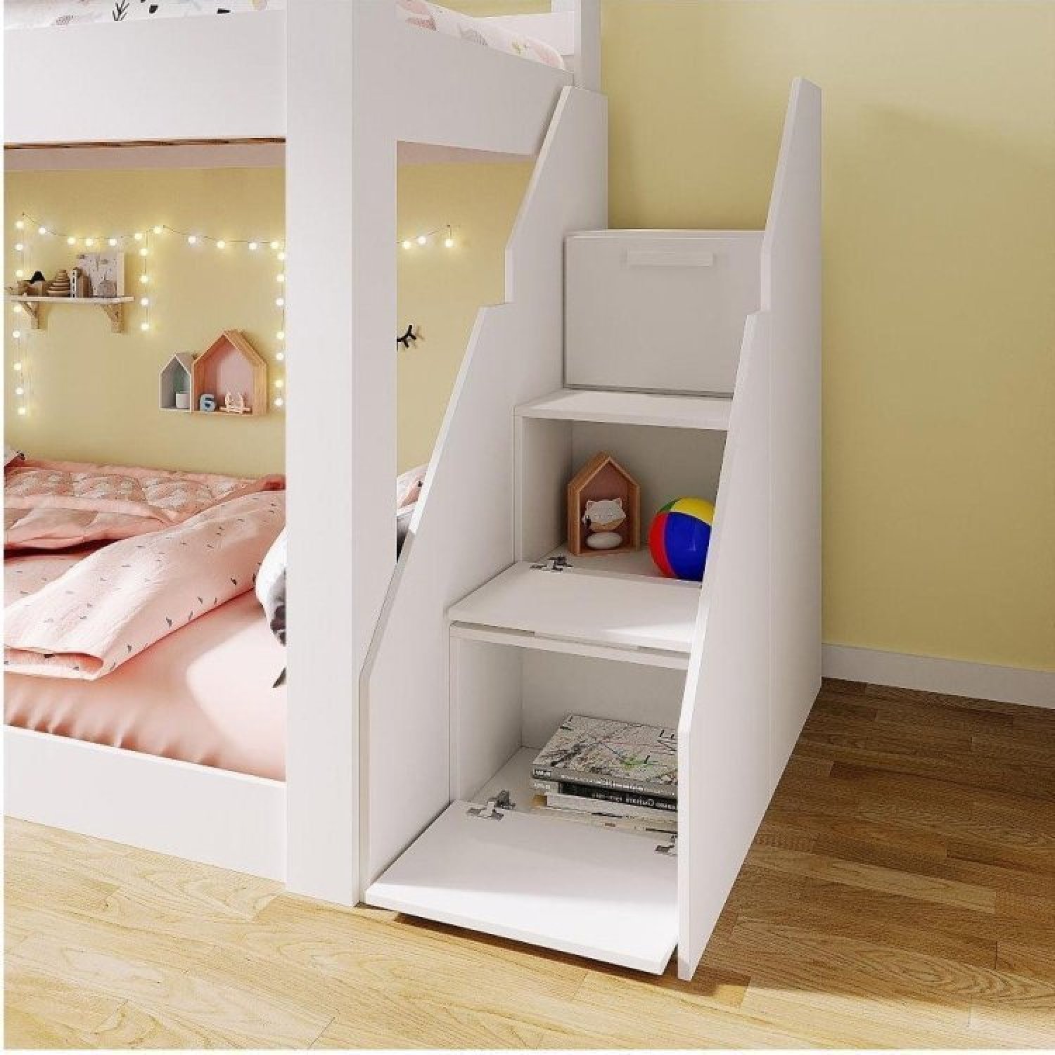 Beliche Montessoriano Star Plus com Grade e Escada Casatema - 2