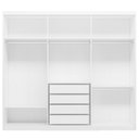 Ver imagem 5 de Guarda Roupa Casal 6 Portas 4 Gavetas 100% MDF London