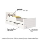 Ver imagem 2 de Bicama Infantil com Cama Auxiliar