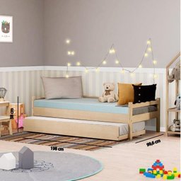 Cama Babá com Cama Auxiliar Reversível Casatema - 4