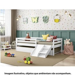 Bicama Solteiro Infantil Prime com Kit Escadinha e Escorrega Casatema - 7