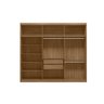 Guarda Roupa Casal 6 Portas 2 Gavetas 100% MDF London - 5