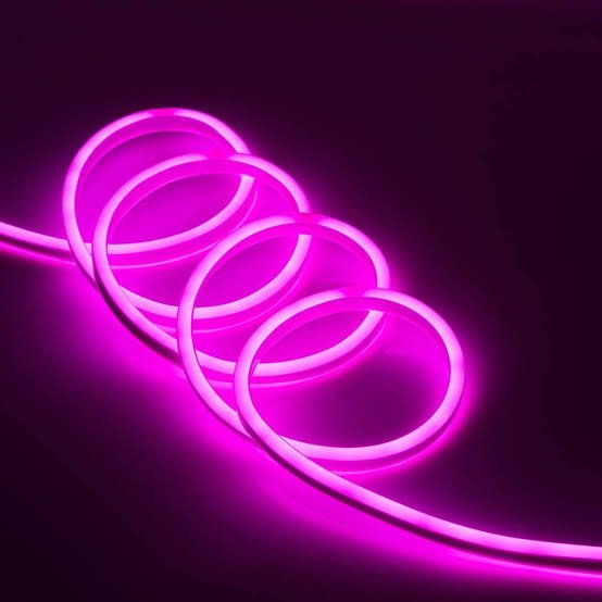 Mangueira Fita Led Neon Flex 12v Rosa Metro Ip67
