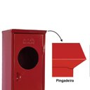 Ver imagem 4 de Abrigo Extintor Incêndio 4 a 12kg com Pingadeira 50x30x20cm