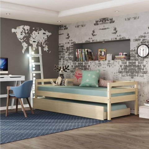 Bicama Solteiro Juvenil Prime Casatema MadeiraOriginals