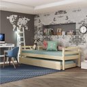 Ver imagem 1 de Bicama Solteiro Juvenil Prime Casatema MadeiraOriginals Marrom