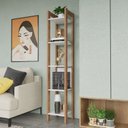 Ver imagem 1 de Estante para Livros Multiuso 1,85x0,35m Haia Yescasa