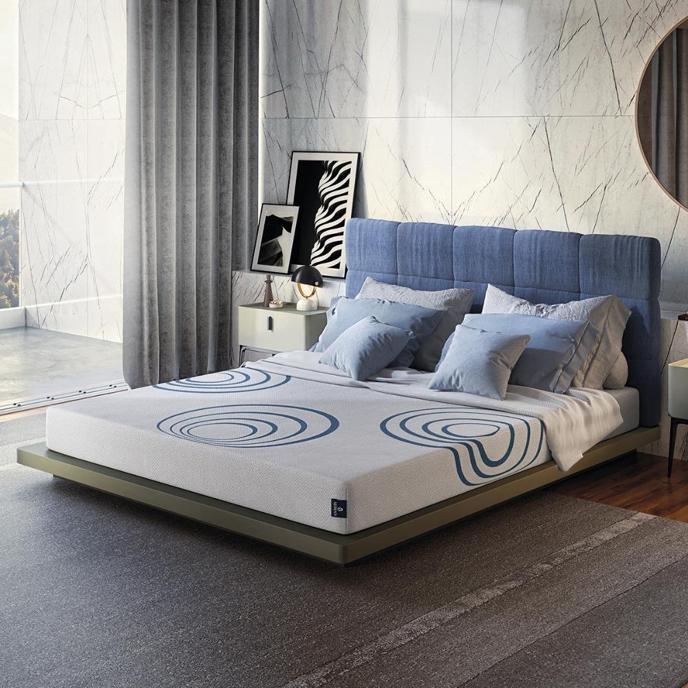 Colchão King Espuma 193x203 Tecnologia HighFresh Premium Embalagem a Vácuo Destino Sebian