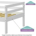 Ver imagem 3 de Bicama Solteiro Infantil Prime Casatema MadeiraOriginals Branco