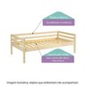 Cama Infantil Prime com Cama Auxiliar Casatema MadeiraOriginals - 3