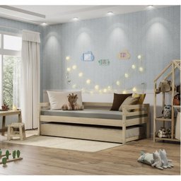 Cama Infantil Prime com Cama Auxiliar Casatema - 1