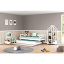 Ver imagem 5 de Bicama Solteiro Infantil Prime com Telhado VI e Grade de Proteção IV Casatema MadeiraOriginals