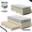 Ver imagem 3 de Cama Box com Colchão de Molas Ensacadas Ortobom One Face Plenno Superpocket + Auxiliar de Espuma