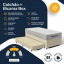 Ver imagem 5 de Cama Box com Colchão de Molas Ensacadas Ortobom One Face Plenno Superpocket + Auxiliar de Espuma