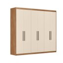 Ver imagem 3 de Guarda Roupa Casal 6 Portas 4 Gavetas 100% MDF London