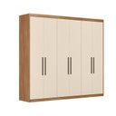 Ver imagem 3 de Guarda Roupa Casal 6 Portas 4 Gavetas 100% MDF London