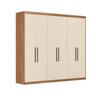 Guarda Roupa Casal 6 Portas 4 Gavetas 100% MDF London - 3