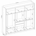 Ver imagem 4 de Guarda Roupa Casal 6 Portas 4 Gavetas 100% MDF London