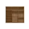 Guarda Roupa Casal 6 Portas 4 Gavetas 100% MDF London - 5