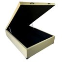 Ver imagem 1 de Cama Box Baú Casal Blindada/reforçada - Corino Bege
