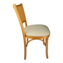 Ver imagem 2 de Cadeira Luxemburgo Assento Estofado Encosto em Tela