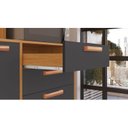 Ver imagem 6 de Cozinha Compacta 6 Portas 2 Gavetas 160cm Espaço para Forno e 3 Nichos Nápoles Itatiaia