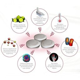 Colchão Casal Massageador Magnético Terapêutico 138cm Preto - 2 Colchão Casal Massageador Magnético Terapêutico 138cm Preto - 2