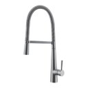 Ver imagem 1 de Torneira Cozinha Gourmet Monocomando Aço Escovado:Aço Escovado