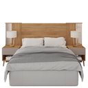 Ver imagem 5 de Cabeceira Casal Extensível 2 Mesas com Gaveta Reflex