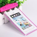 Ver imagem 1 de Capa Bolsa a Prova Dágua Impermeável Universal para Celular - Rosa