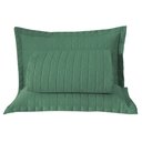 Ver imagem 1 de Kit Cobre Leito Colcha Monaco Queen Dupla Face 3 Peças - Verde