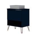 Ver imagem 4 de Gabinete para Banheiro Rockefeller 2.0 Azul - Gelius