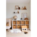 Ver imagem 3 de Banqueta Baixa para Quarto Infantil 30cm Dalas Branco