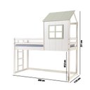 Ver imagem 3 de Cama Alta Infantil Cabana Family Casatema MadeiraOriginals Branco/Verde