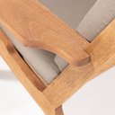 Ver imagem 6 de Poltrona Lótus Stain Jatobá Acquablock Fendi