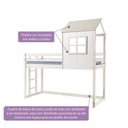 Ver imagem 5 de Cama Alta Infantil Cabana Family Casatema MadeiraOriginals