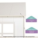 Ver imagem 2 de Cama Alta Infantil Cabana Family Casatema MadeiraOriginals