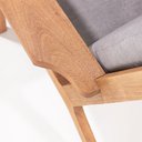 Ver imagem 6 de Sofá 2 Lugares Stain Jatobá Acquablock Grafite Lótus