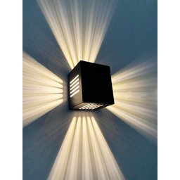 Arandela De Aluminio G9 Bivolt Preto Rioprelustres 6218 Arandela 6218 - 2