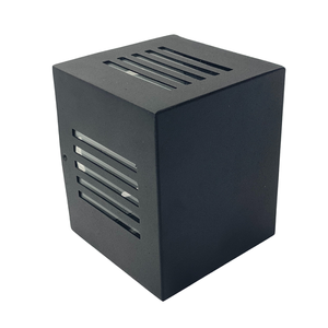Arandela De Aluminio G9 Bivolt Preto Rioprelustres 6218 Arandela 6218