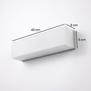 Ver imagem 2 de Arandela Acrillux Iluminação 40cm Branco para Espelho Banheiro