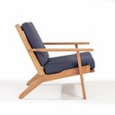 Ver imagem 3 de Poltrona Stain Jatobá Acquablock Lótus