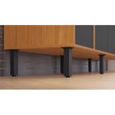 Ver mais imagens de Cozinha Compacta 8 Portas 3 Gavetas 220cm Espaço para Forno e 5 Nichos Nápoles Itatiaia