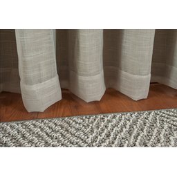 Cortina Gaze De Linho Forro Blackout 3,00x2,80 Sala E Quarto Avelã/Bege - 5